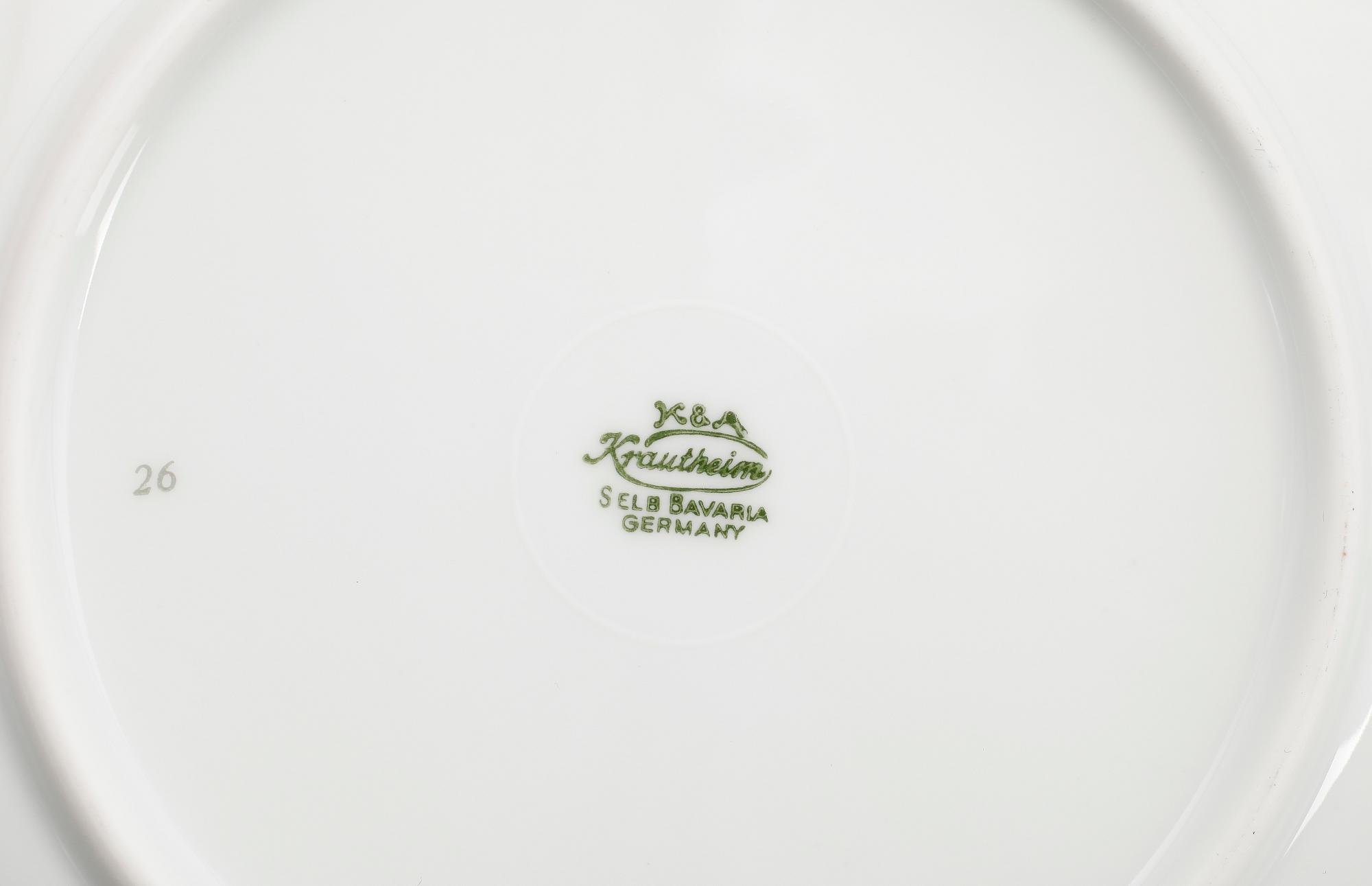 MATSERVIS, 55 del, Krautheim, Selb Bavaria, Germany, 1960-tal.