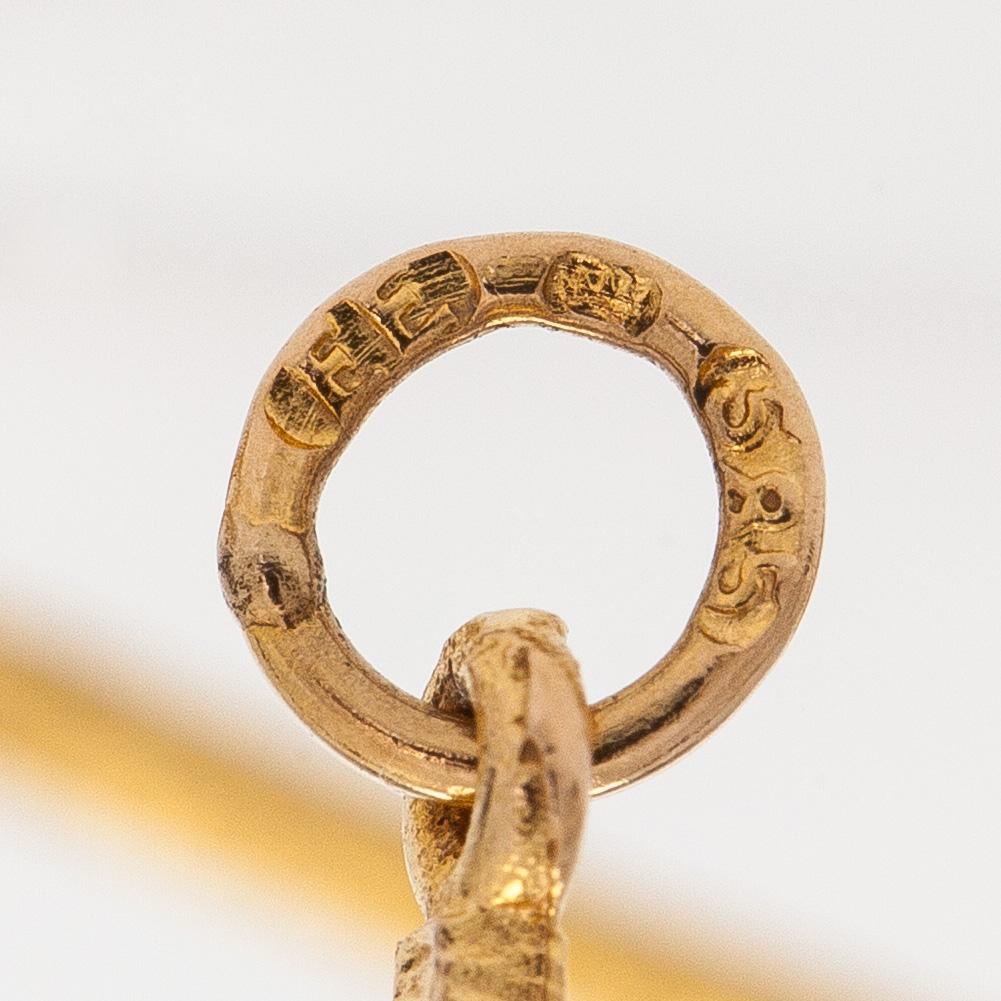 Esko Raitanen, collier, armband och örhängen, 14K guld, Helsingfors 1972.