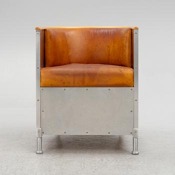 Mats Theselius, an "Aliminium" armchair, Källemo, Sweden.