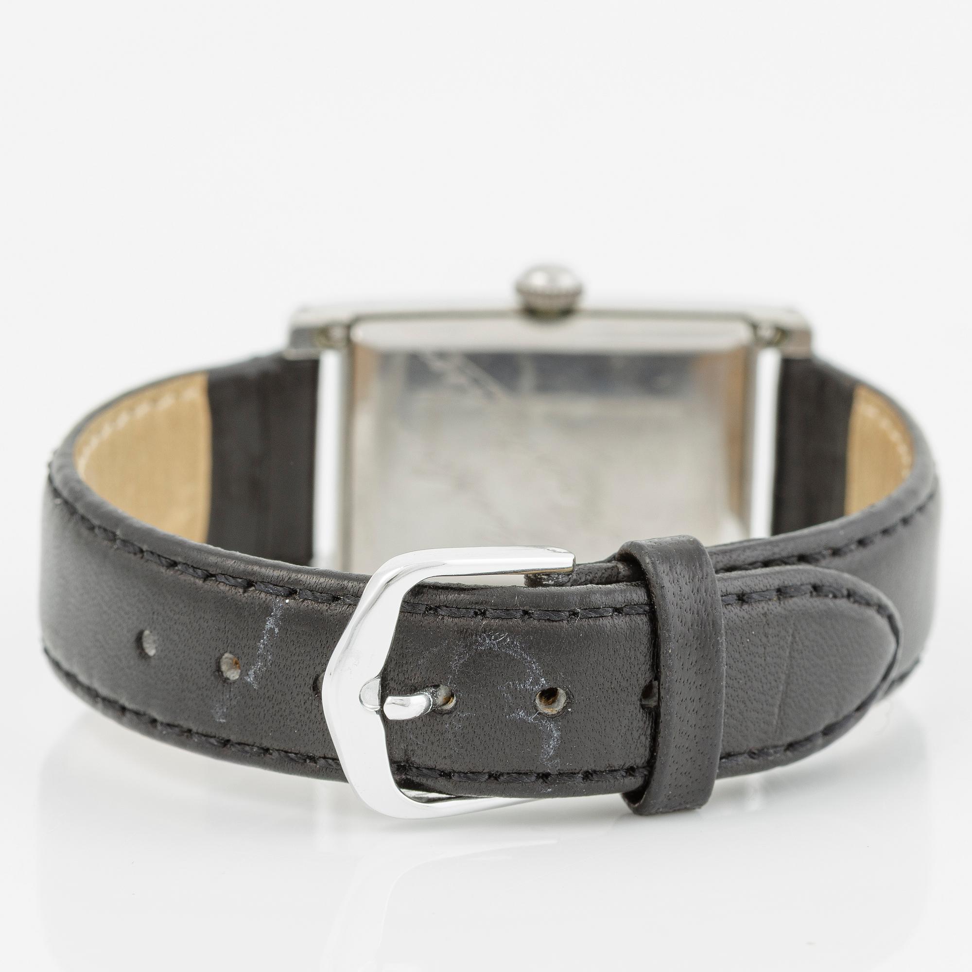 Eterna, "Tank", wristwatch, 22 x 38 mm.