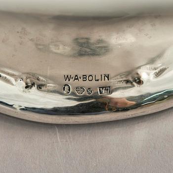 W.A. Bolin, a silver bowl, Stockholm, Sweden 1923.