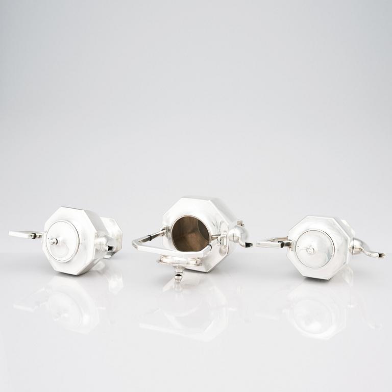 Schatull med silverservis, Japan, Miyamoto Shoko, Tokyo, tidigt 1900-tal.