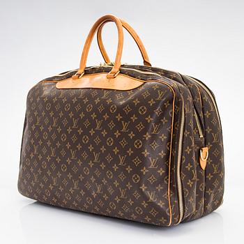 Louis Vuitton, a Monogram Canvas 'Sac Alize 3' soft suitcase.