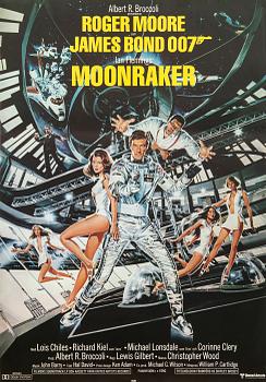 Filmaffisch James Bond "Moonraker".