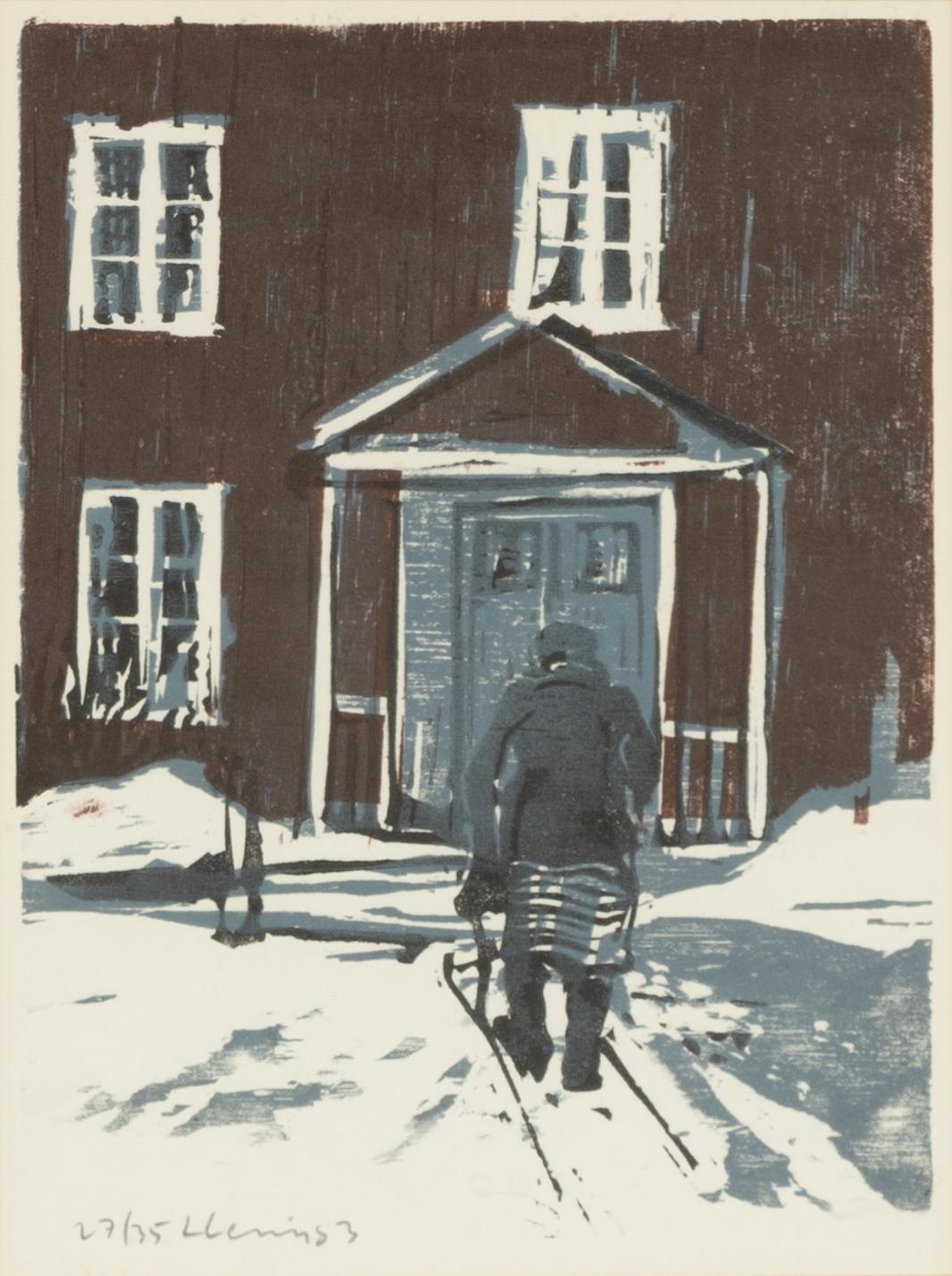 Lars Lerin, Gerd Göran, konstnär i Bergslagen.