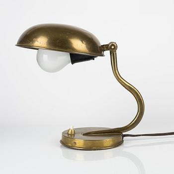 A brass table light, ASEA, 1930's/40's.