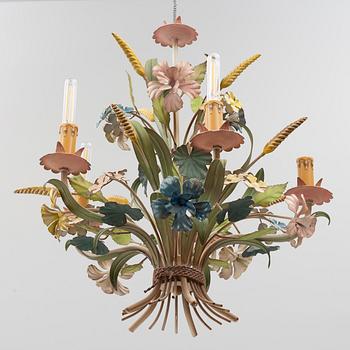 A ceiling lamp, Italy, late 20th century.