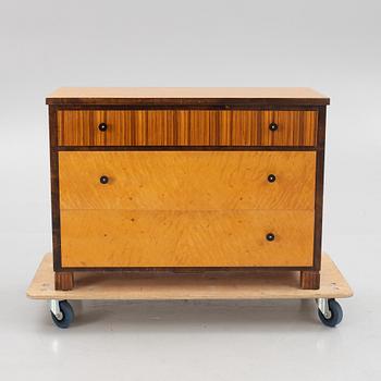 A chest of drawers, 1930's.