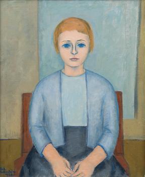 EVA CEDERSTRÖM, oil on canvas, signed and dated 1956.