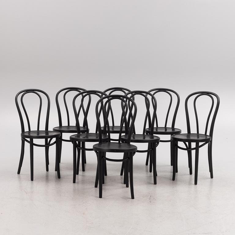 Gillis Lundgren, a set of eight 'Öglan' chairs, IKEA.