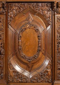An early 18th Century baroque cabinet.