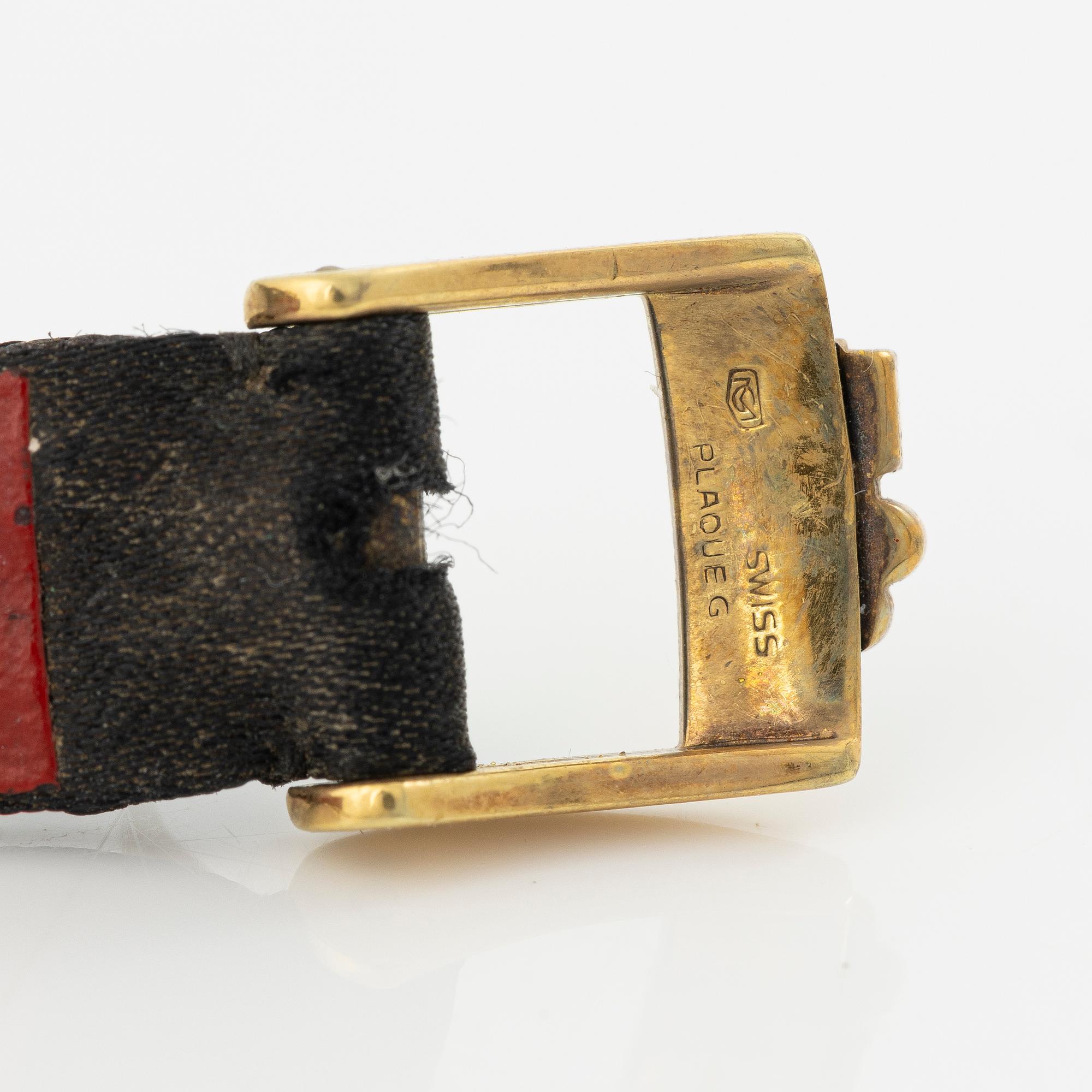 Corum, wristwatch, 21.5 x 21.5 (29.5) mm.