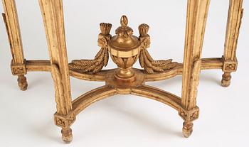Konsolbord, Stockholmsarbete 1700-talets senare del, Gustavianskt.
