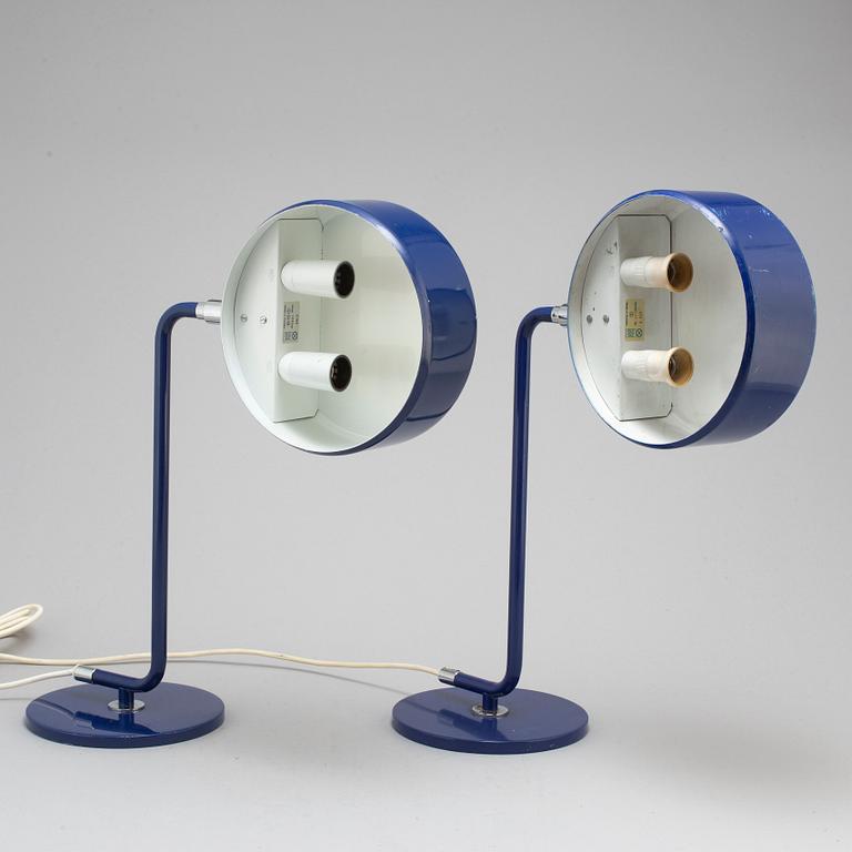 ANDERS PEHRSON, a pair of 'Simris'/'Olympia' table lights from Ateljé Lyktan, Åhus.