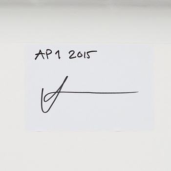 Aida Chehrehgosha, "I can't stop thinking Black Thoughts 2", 2015.