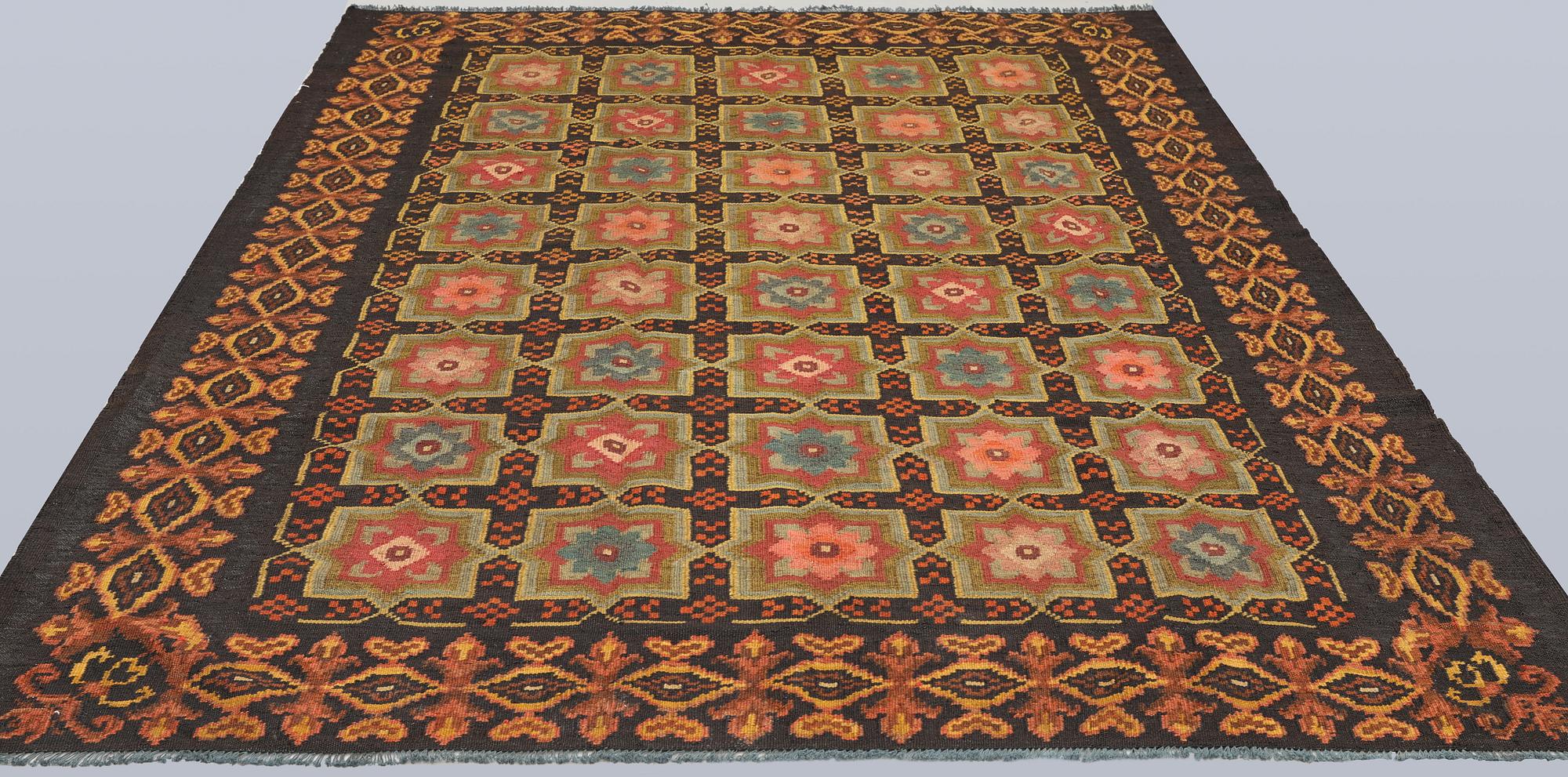 Matta, Moldavisk Kelim, 252 x 186 cm.