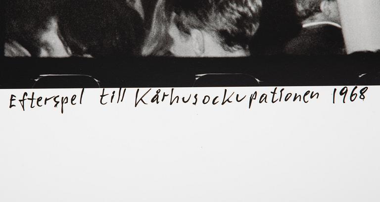 Carl Johan De Geer, "Efterspel till Kårhusockupationen 1968".