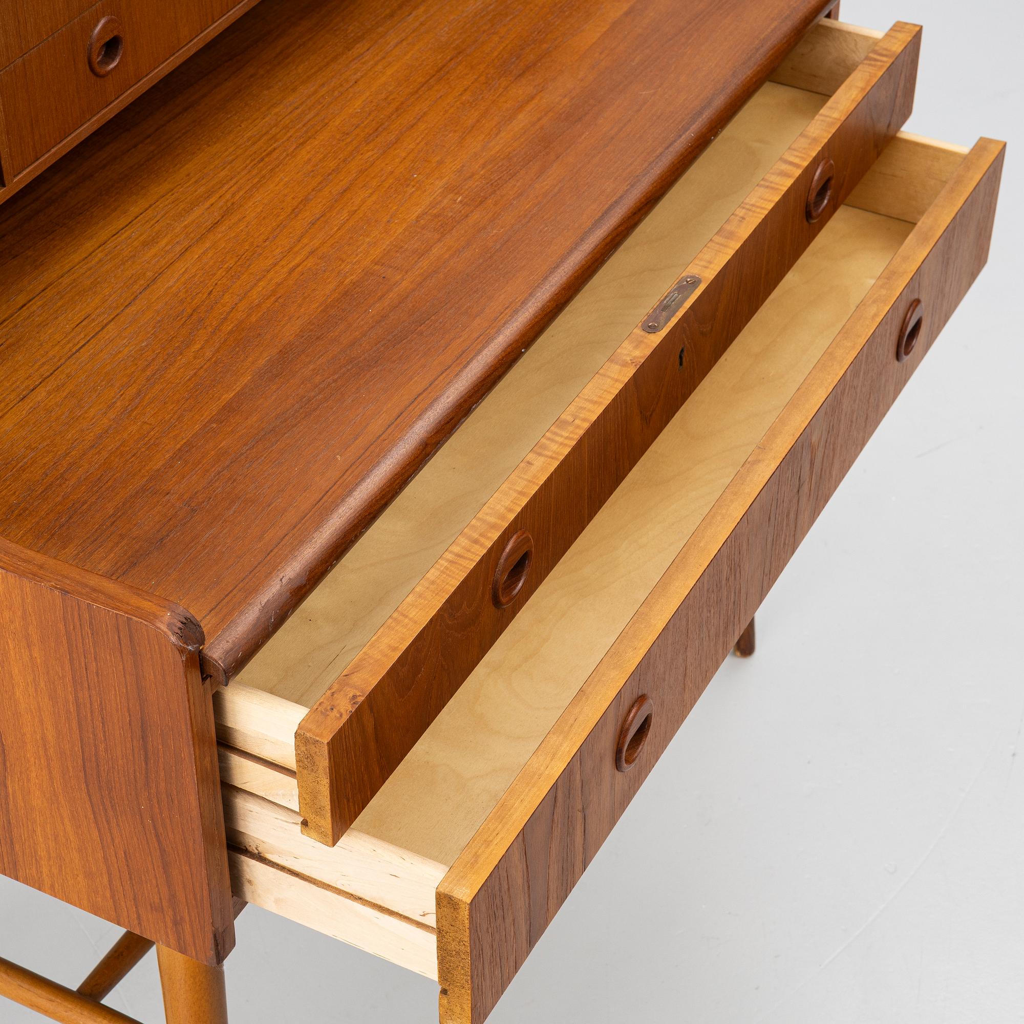 Desk, AB Bröderna Gustafssons Träindustri, Markaryd, 1950s.