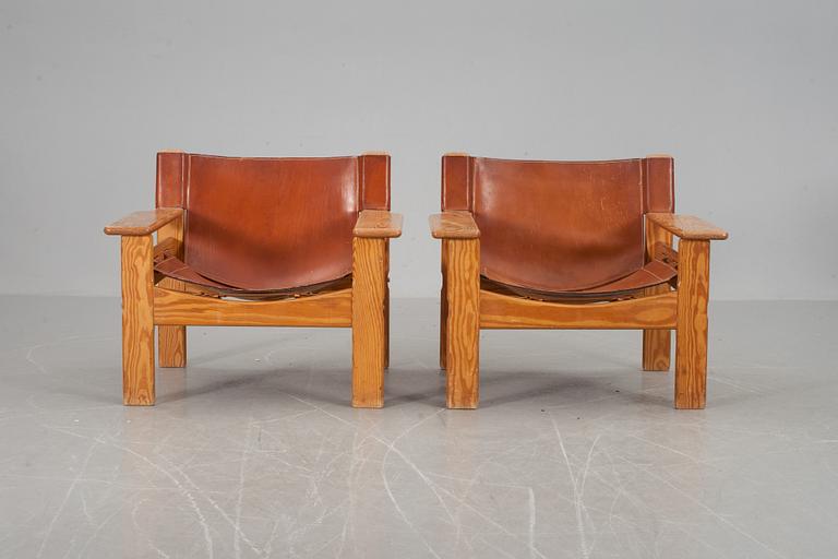 FÅTÖLJER, ett par, "Natura", Karin Mobring, IKEA, 1900-talets andra hälft.