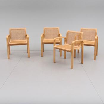 KARMSTOLAR, 4 st, Italien, 1900-talets andra hälft.