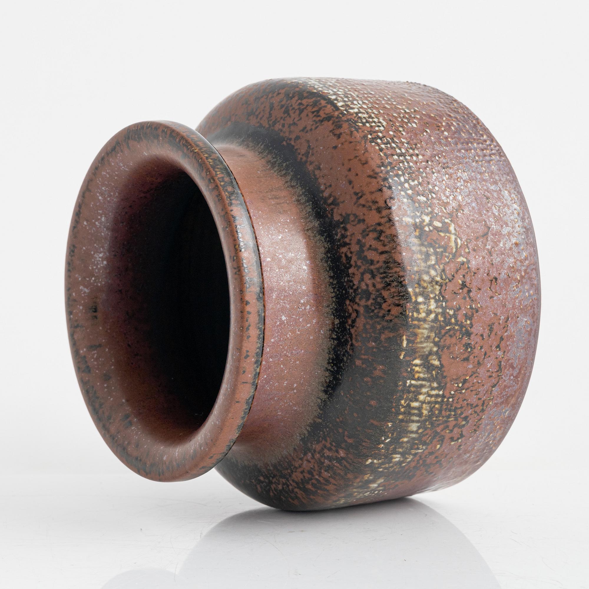 Stig Lindberg, a vase, Gustavsbergs studio.