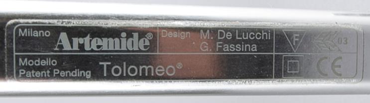 TABLE LAMP, "Tolomeo", Michele De Lucchi and Giancarlo Fassina, Artemide, Italy.