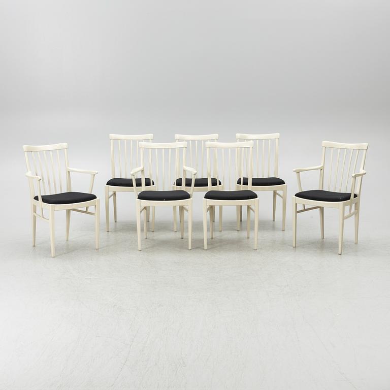 Carl Malmsten, an eight part dining group, "Herrgården", Åfors, second half of the 20th century.