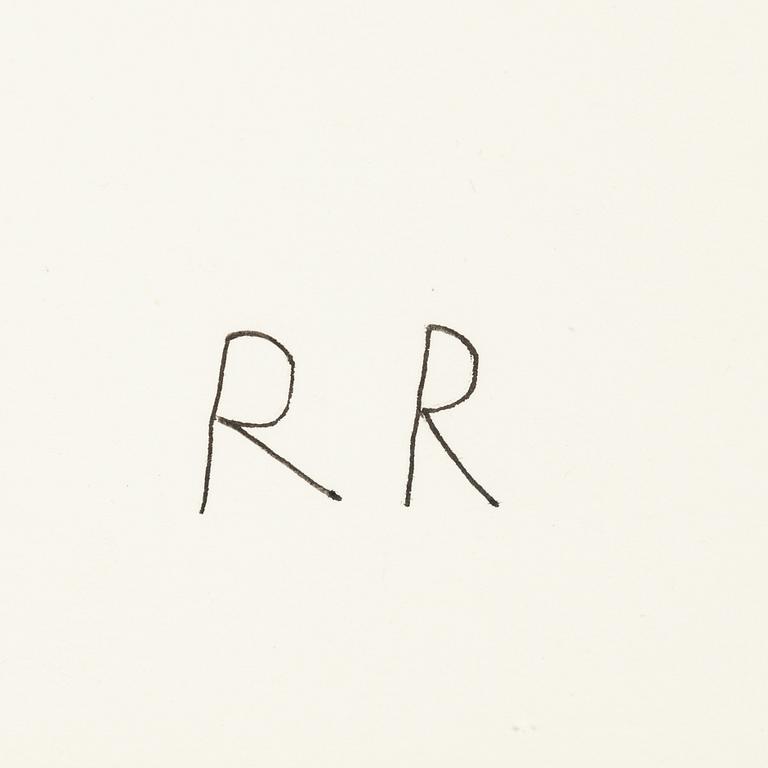 Roger Risberg, indian ink drawing, signed. Executed in 2008.