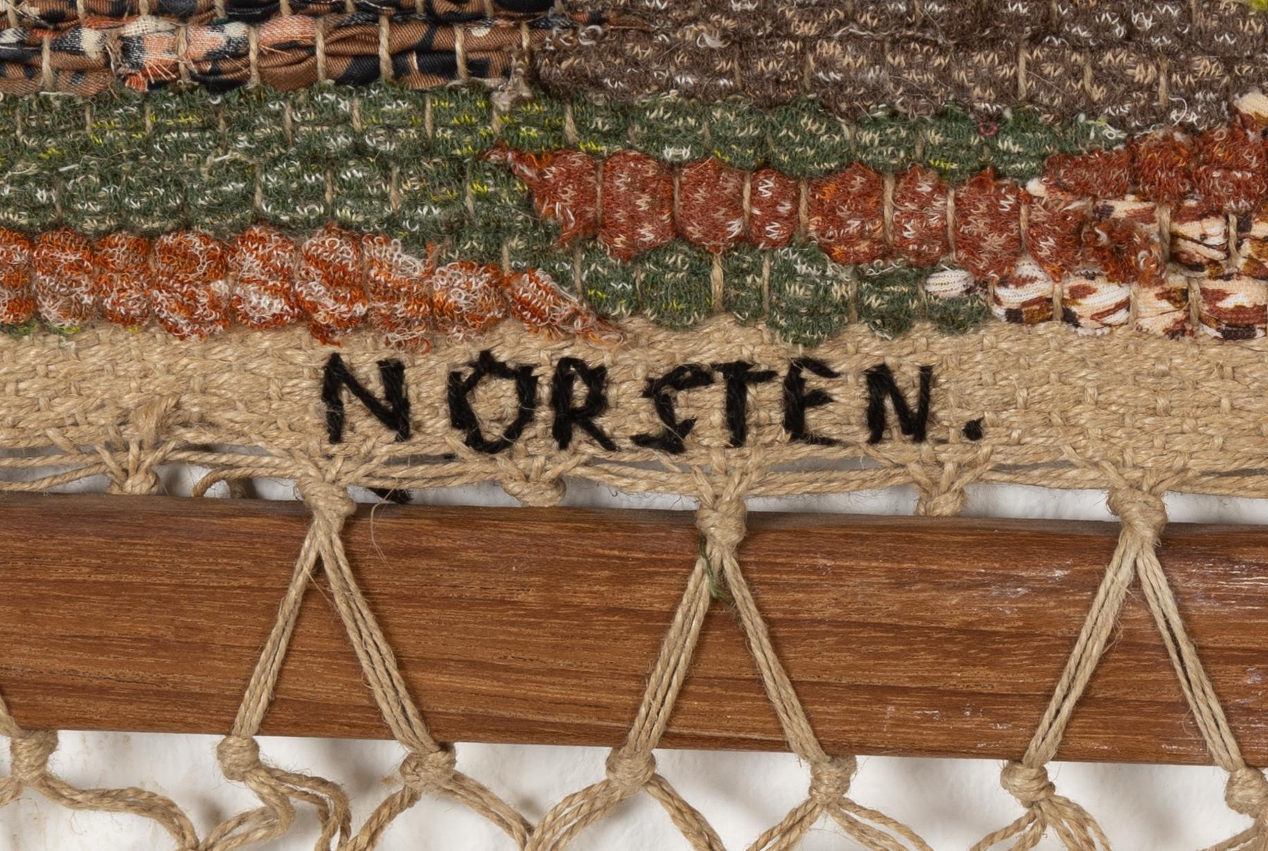 Anna Greta Jimmerholt, a flat weave, signed.