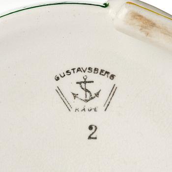 Wilhelm Kåge, outer casing, 2 pieces and bowls, 3 pieces, stoneware, Gustavsberg, most dated 1927-29.