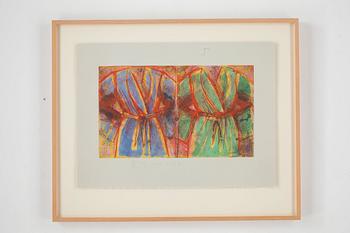 Jim Dine, "Behind the thicket".