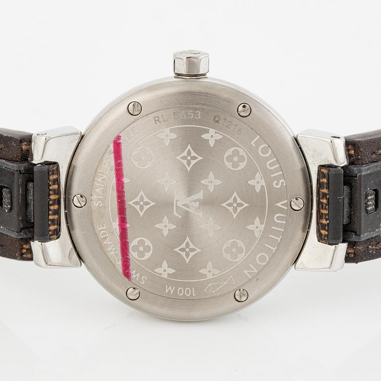 Louis Vuitton, Tambour Quartz, wristwatch, 28 mm.