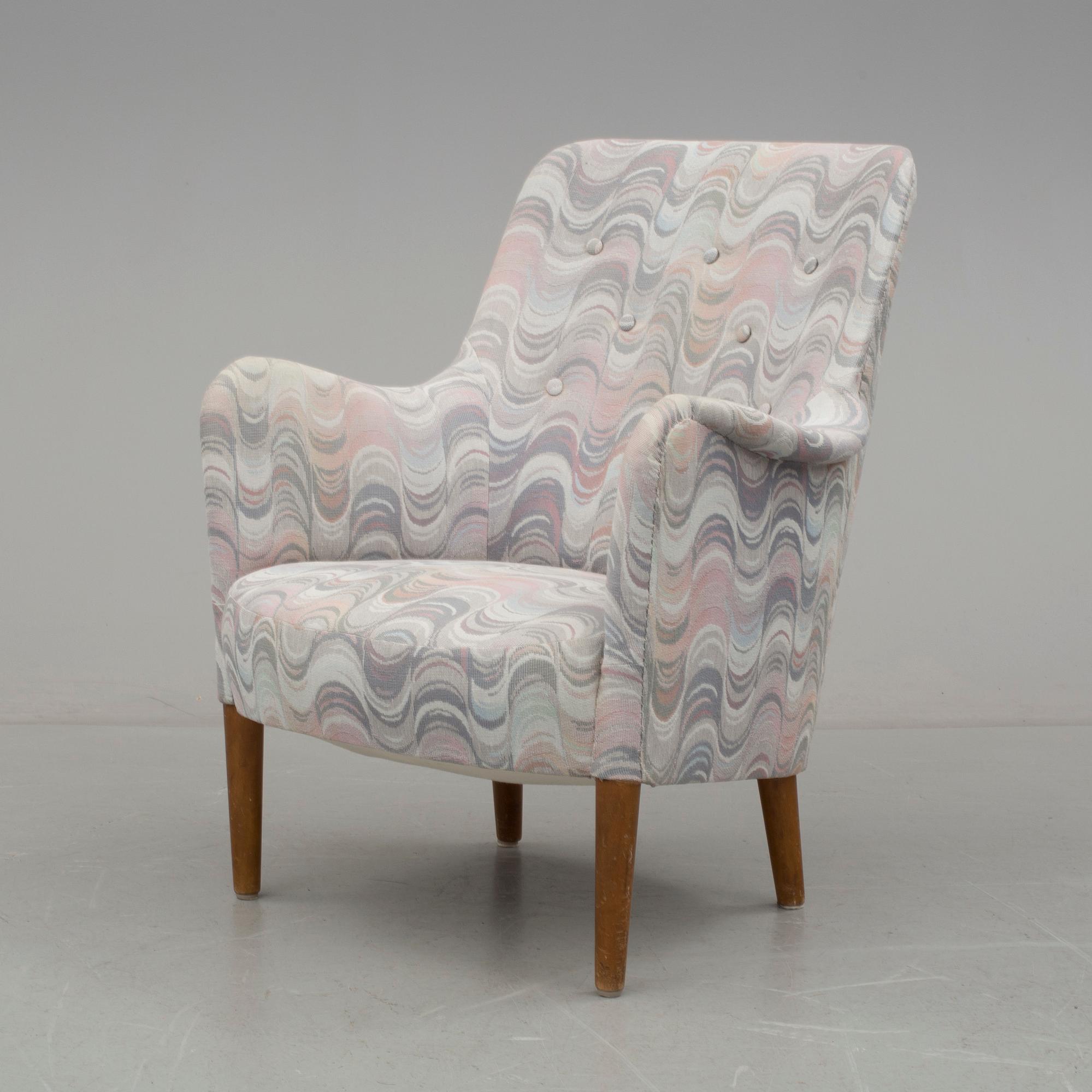 FÅTÖLJ, Carl Malmsten, 1900-talets andra hälft.