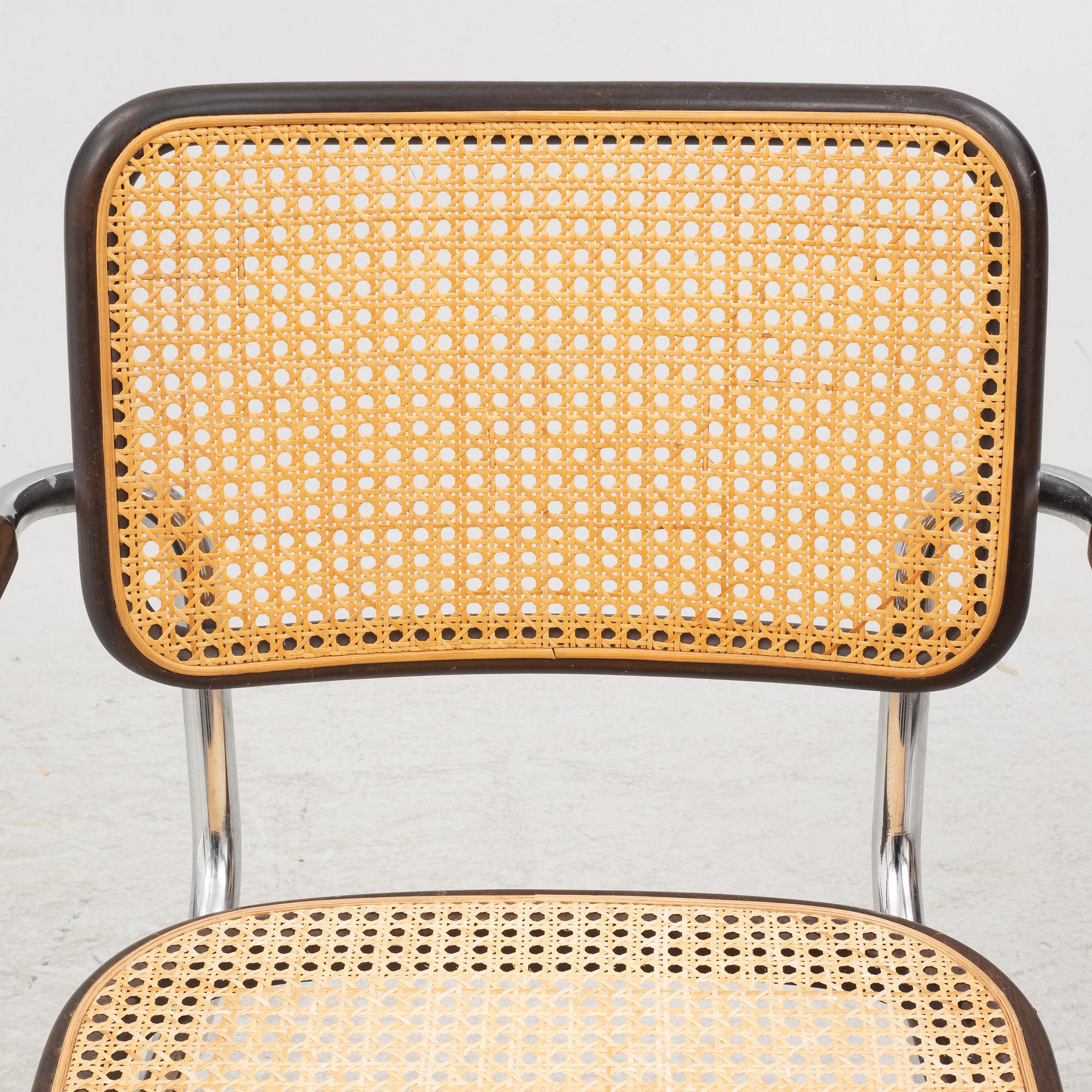 Thonet, chairs 4+2 pcs, 1980s.