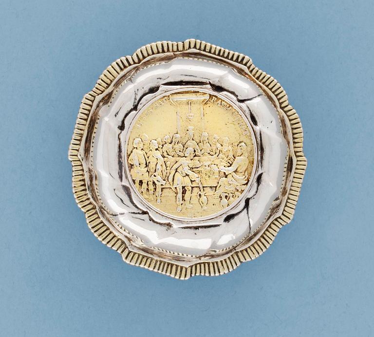 KYRKDOSA, otydliga stämplar, Västsverige 1700-talets slut-1800-talets början.