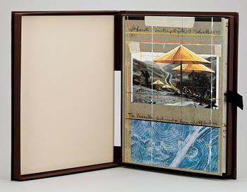 CHRISTO, mapp, "The umbrellas", sign o numr. 106/400.