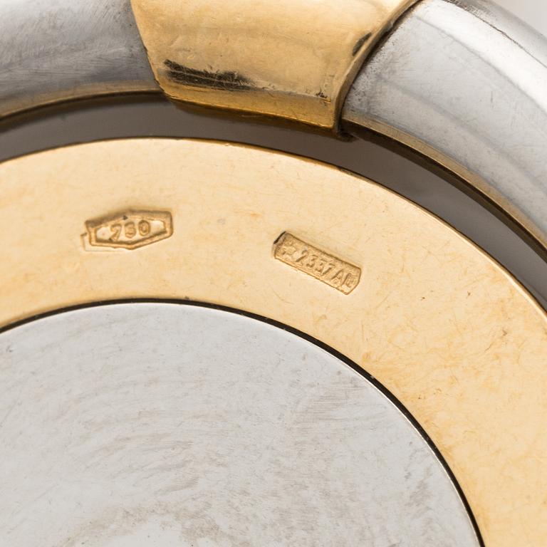 Bulgari, collier, 18K guld och stål.