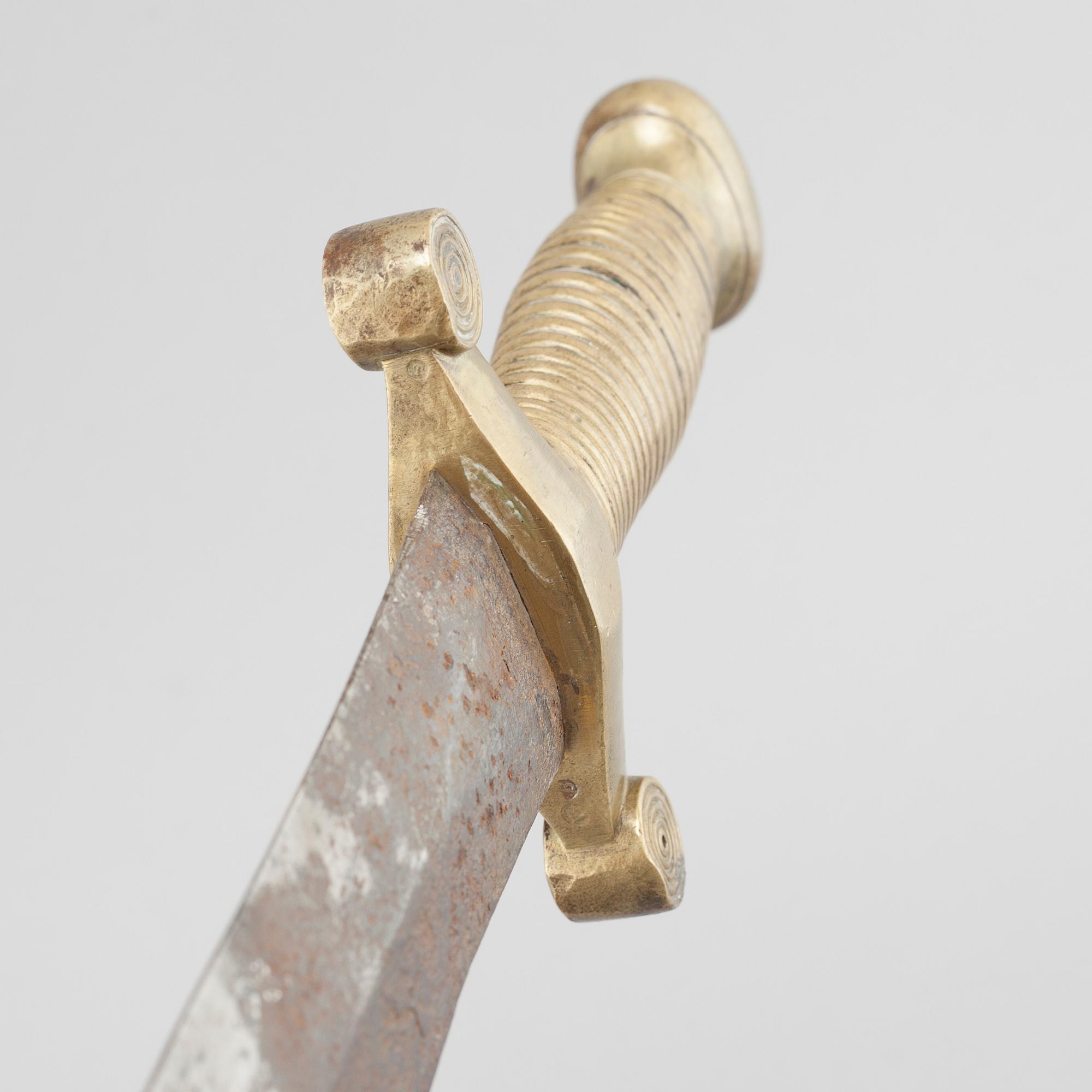 A cutlass for the french army, first half of the 20th century.