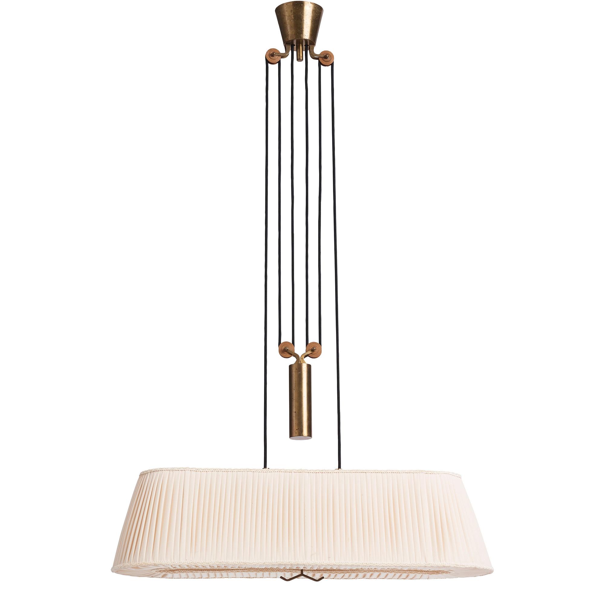Harald Notini, takarmatur, modell "11827", Arvid Böhlmarks Lampfabrik, 1940-50-tal.