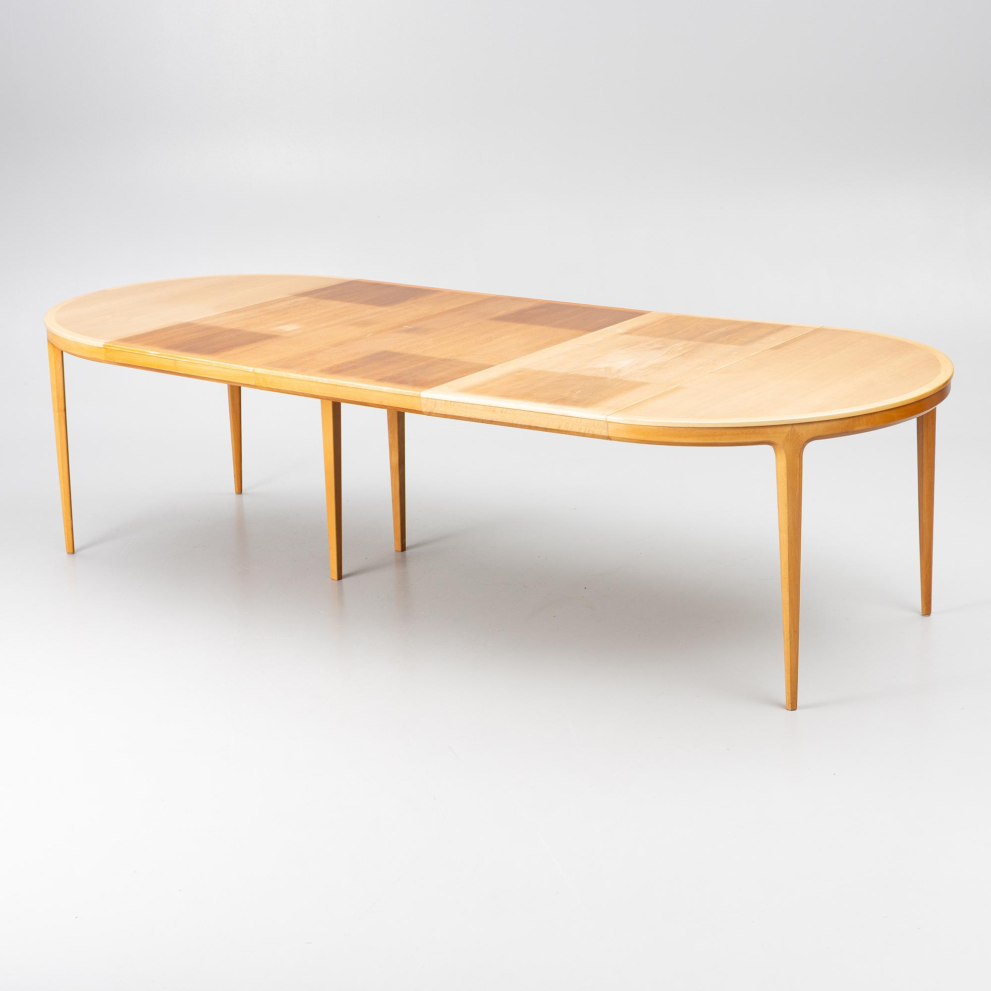 Bertil Fridhagen, dining group, 7 pieces, "Diamant", Bodafors, 1960s.