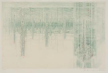 Krishna Reddy, Untitled from: "Hommage aux Prix Nobel" (The Nobel Prize Portfolio).