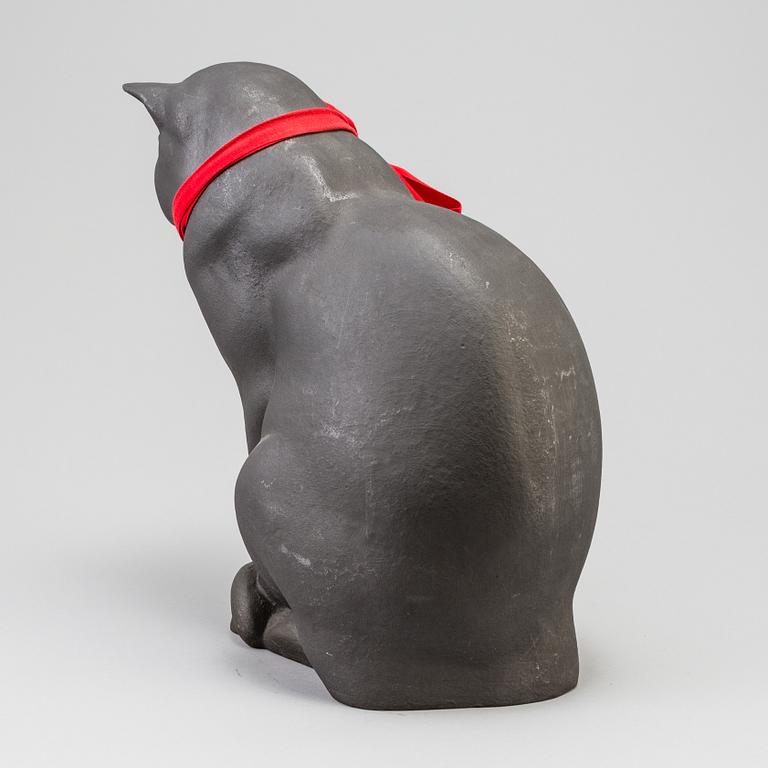 ANDERS JÖNSSON, "Jönssons katt", skulptur gjutjärn, saluförd av Firma Svenskt Tenn.