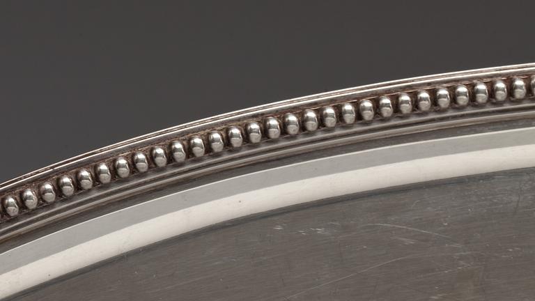 FISKFAT, silver, Josef C. Klinkosch, Wien, 1800-talets senare del. Vikt ca 1900 g.