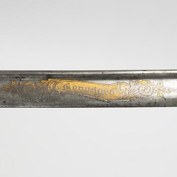 A Swedish officer's sabre 1859 pattern.