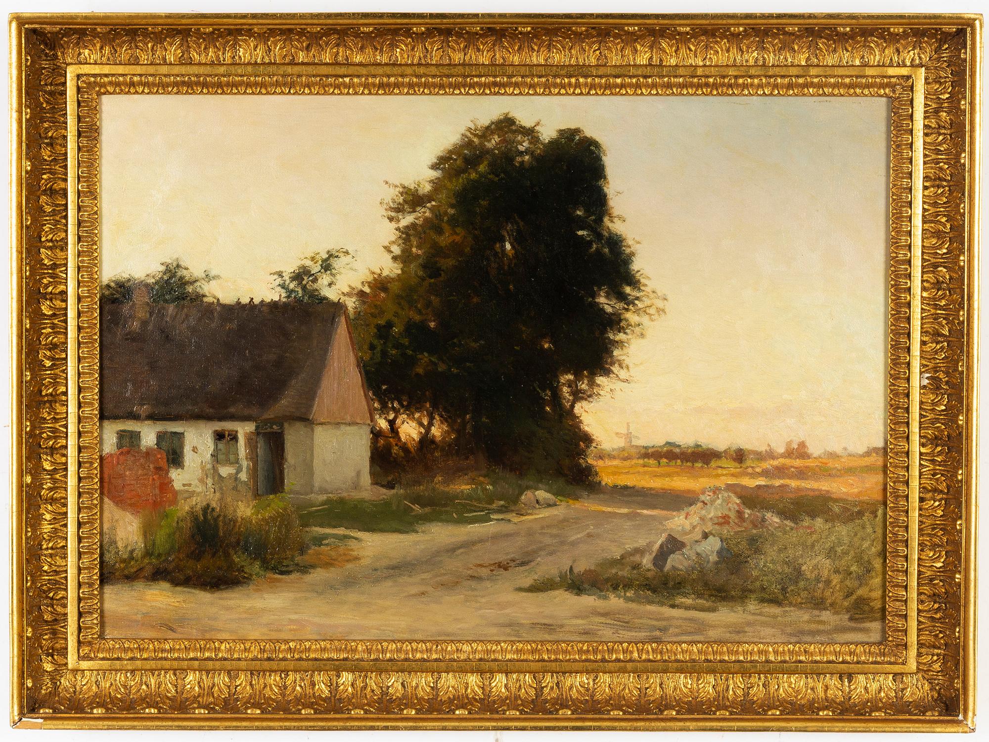 Gustaf Rydberg, olja på duk.