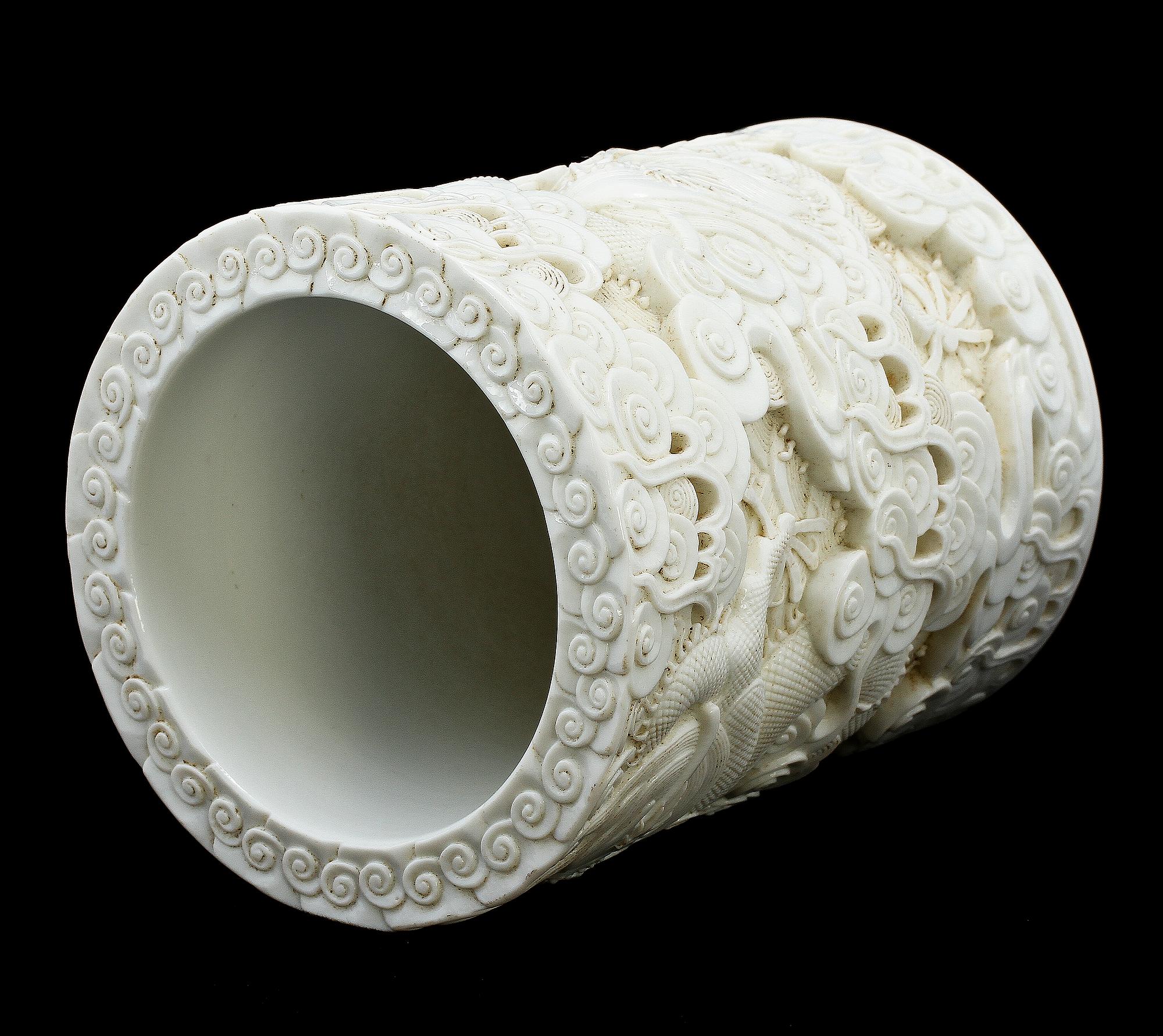 PENSELSTÄLL, Blanc de Chine, Kina, 1900/2000-tal.