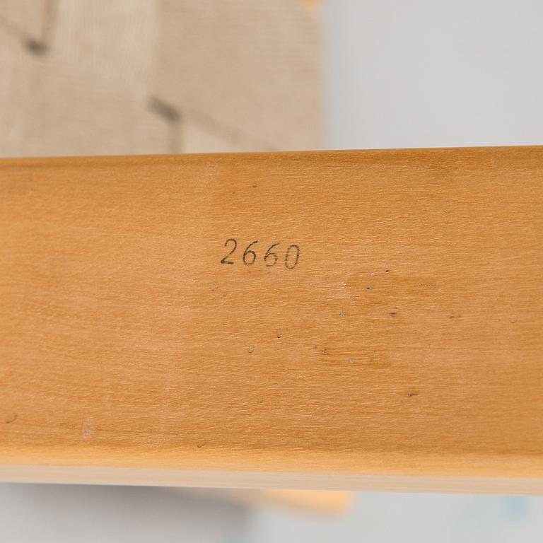 Alvar Aalto, nojatuolipari malli 406 Artek 1970-luku.