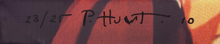 PHILIPPE HUART, färgserigrafi på duk, signerad på sidan, numrerad 23/25 och daterad -10.