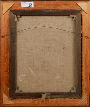 OKÄND KONSTNÄR, olja på duk, monogramsignerad AL.