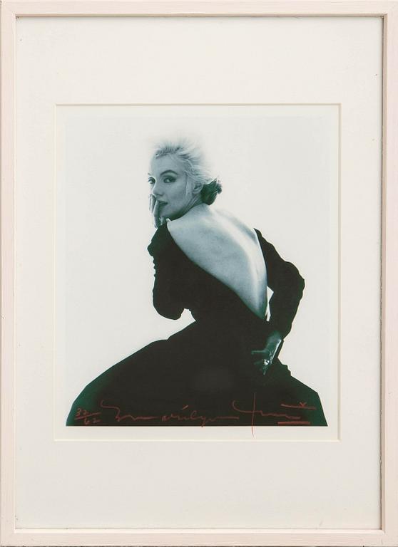 Bert Stern, "Marilyn Monroe Black Dress".